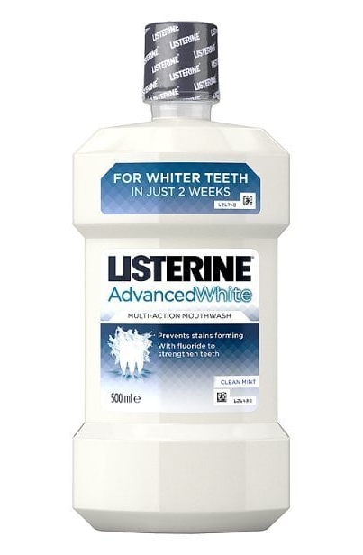 Listerine szjvz 500ml Advanced White